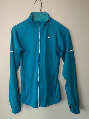 Nike Women’s Teal Full-Zip Running Jacket